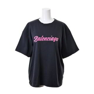 バレンシアガ(Balenciaga)のBALENCIAGA  クルーネック Tシャツ(Tシャツ(半袖/袖なし))