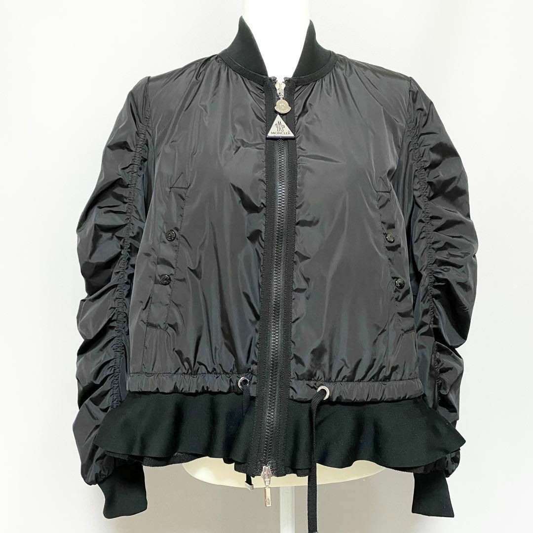 MONCLER - MONCLER / PHARILLONS ナイロンジャケット フリル MONCLER - MONCLER / PHARILLONS ナイロンジャケット フリル