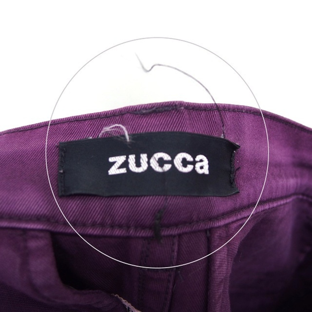 ZUCCa(ズッカ)のズッカ zucca ショート パンツ 膝上 デニム シンプル タック レディースのパンツ(ショートパンツ)の商品写真