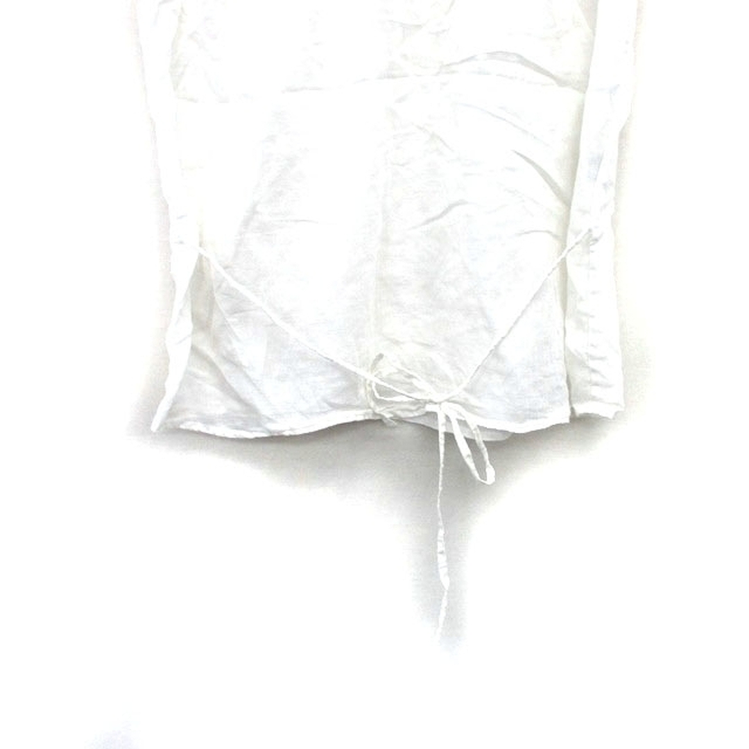 JOSEPH(ジョゼフ)のジョセフ JOSEPH ブラウス シャツ ノースリーブ リボン コットン レディースのトップス(シャツ/ブラウス(半袖/袖なし))の商品写真