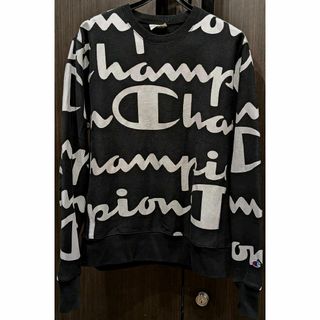 Champion - champion  REVERSE WEAVE 総柄 スウェット 裏起毛