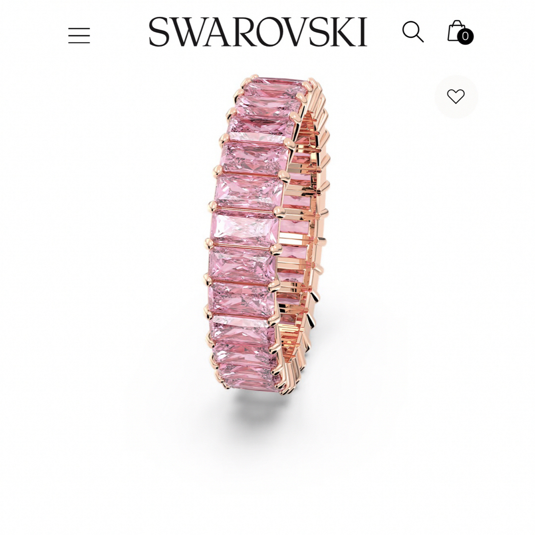 SWAROVSKI(スワロフスキー)のかおりんさん専用 レディースのアクセサリー(リング(指輪))の商品写真