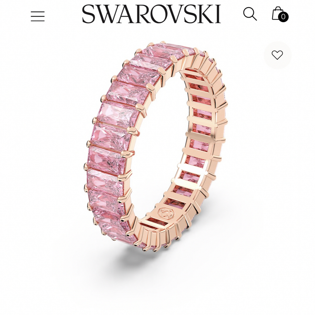 SWAROVSKI(スワロフスキー)のかおりんさん専用 レディースのアクセサリー(リング(指輪))の商品写真