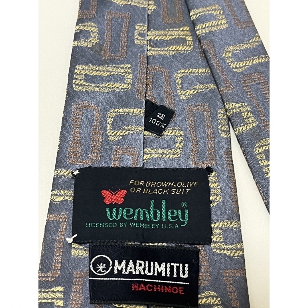 MARUMITU マルミツ　シルクネクタイ　極美品 メンズのファッション小物(ネクタイ)の商品写真