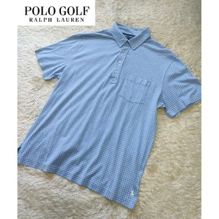 Ralph Lauren - RALPHLAUREN　POLO GOLF 半袖シャツ 刺繍ロゴ 　Ｌ