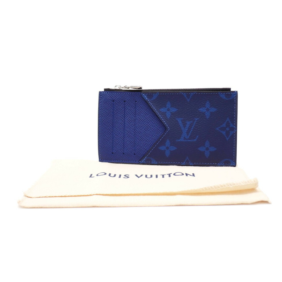 LOUIS VUITTON(ルイヴィトン)のルイ･ヴィトン M30270 タイガラマ コバルト コインカード・ホルダー コインケース兼カードケース 【新宿店】【中古】【新着】 メンズのファッション小物(折り財布)の商品写真