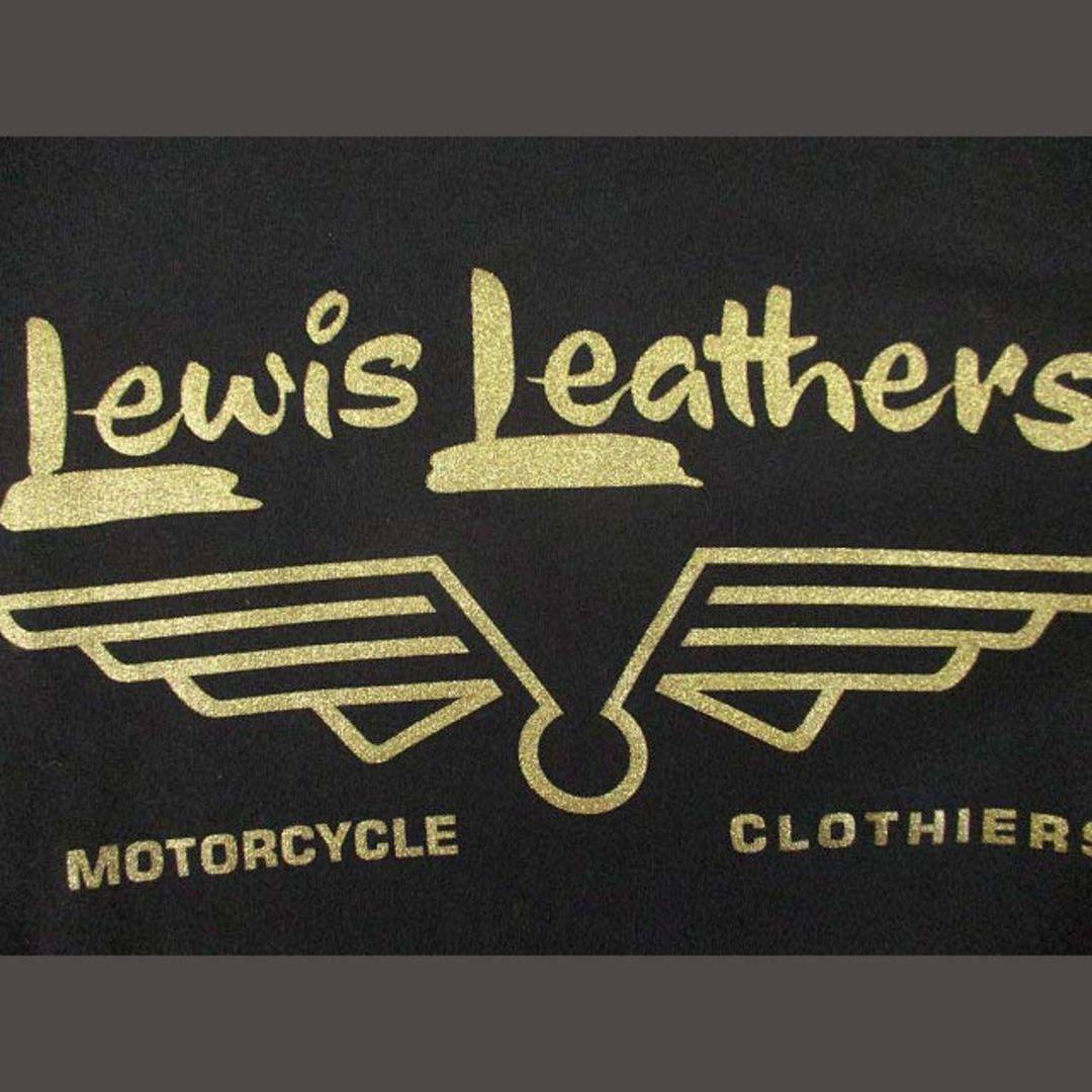 Lewis Leathers(ルイスレザー)のルイスレザー LEWIS Leathers 長袖Tシャツ ロンT 黒 M メンズのトップス(Tシャツ/カットソー(七分/長袖))の商品写真