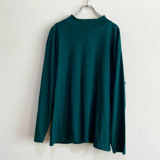 ヴィンテージ(VINTAGE)のアメリカ古着　デッドストック　モックネック　ハイネック　長袖　Tシャツ　ロンＴ(ニット/セーター)