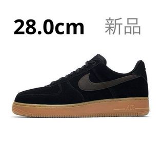 ナイキ(NIKE)の【完売品】NIKE AIR FORCE 1 '07 LV8 SUEDE BLK(スニーカー)