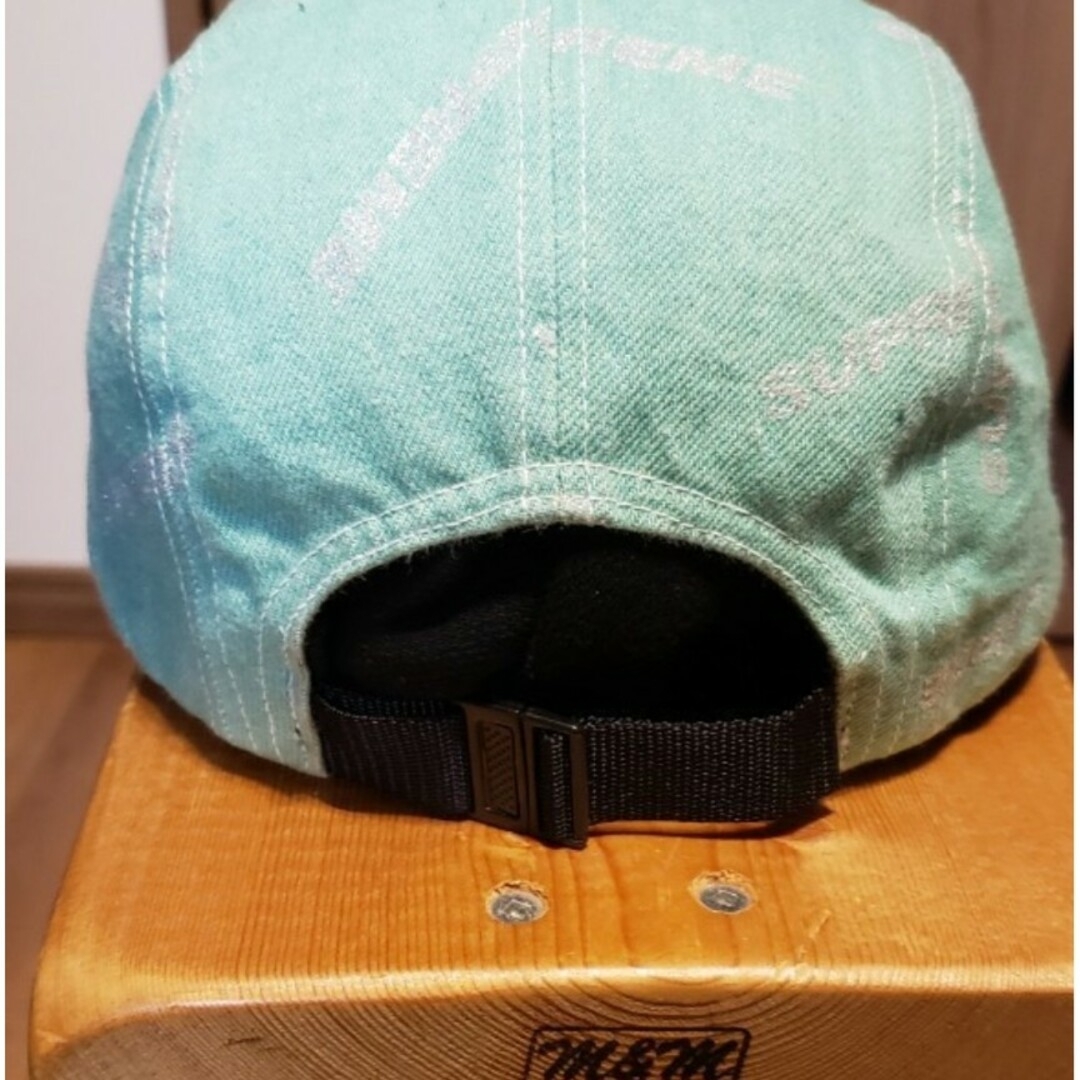 Supreme(シュプリーム)の202 シュプリーム 17SS Denim Logo Camp Cap メンズの帽子(キャップ)の商品写真