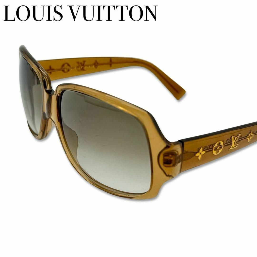 LOUIS VUITTON(ルイヴィトン)のルイヴィトン Z0025E カレ サングラス メガネ 眼鏡 レディース ブラウン レディースのファッション小物(サングラス/メガネ)の商品写真