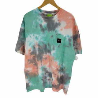 HUF(ハフ) TIE DYE BOX LOGO POCKET TEE メンズ