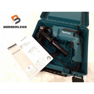 マキタ(Makita)の☆美品☆makita マキタ 100V 16mm 震動ドリル HP1640FK ケース付 コード式 振動ドリル 穴あけ 87629(工具)