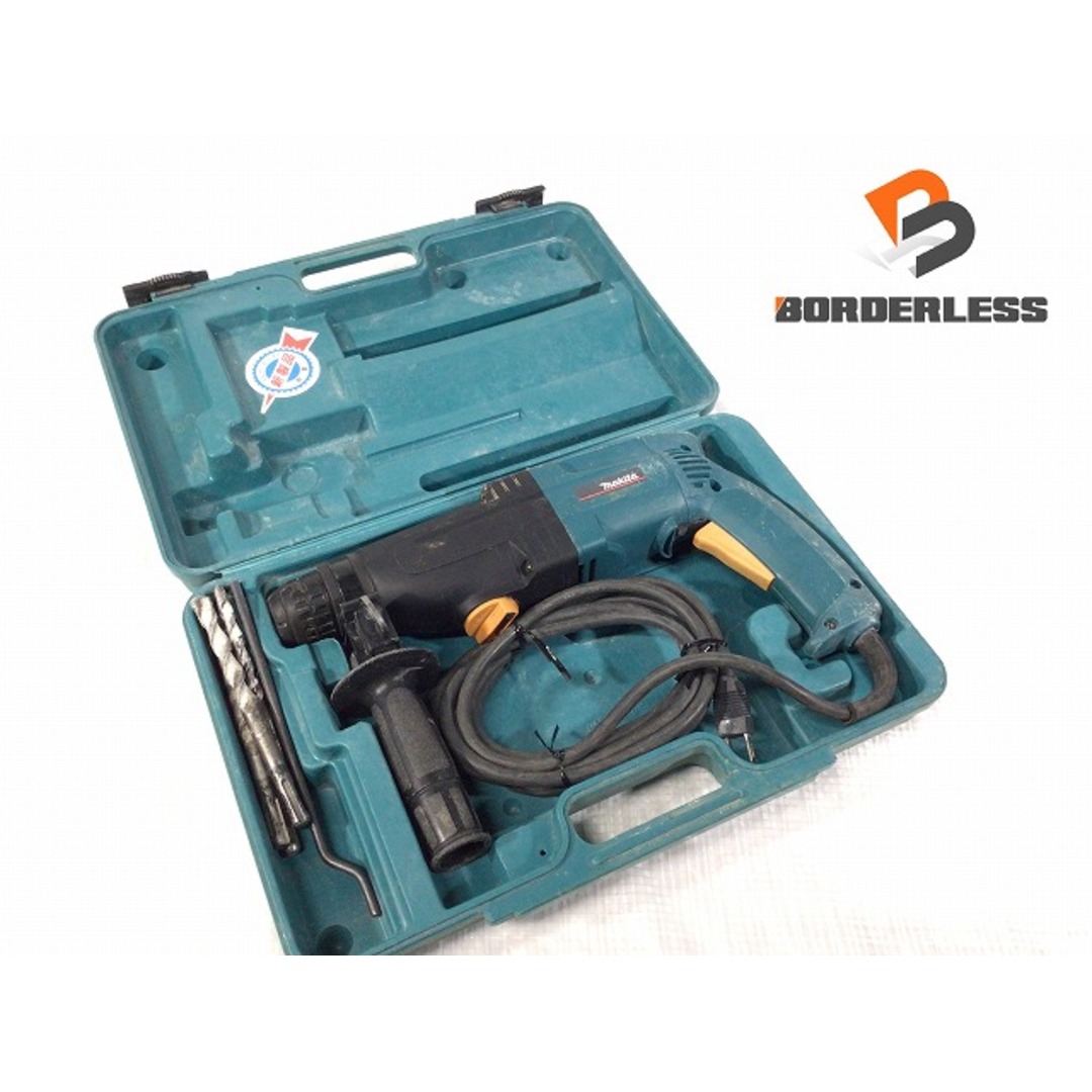 Makita(マキタ)の☆中古品☆makita マキタ 100V 24mm ハンマドリル HR2410 ケース付 ハンマードリル 穴あけ 穿孔 87644 自動車/バイクのバイク(工具)の商品写真