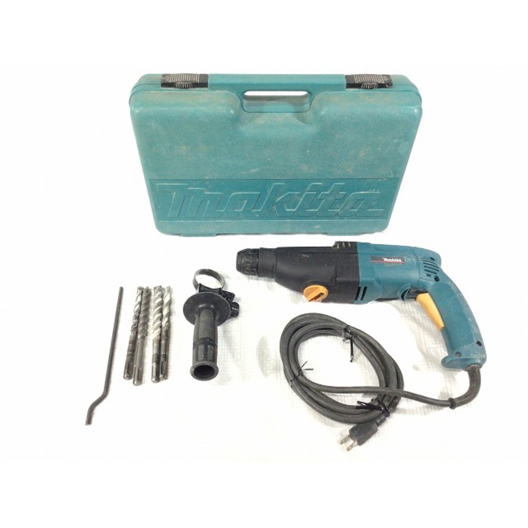 Makita(マキタ)の☆中古品☆makita マキタ 100V 24mm ハンマドリル HR2410 ケース付 ハンマードリル 穴あけ 穿孔 87644 自動車/バイクのバイク(工具)の商品写真