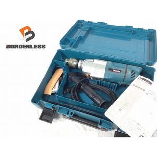 マキタ(Makita)の☆中古品☆ makita マキタ 20mm 2スピード 震動ドリル HP2032 青/ブルー 本体+ケース ハンマードリル 穴あけ 穿孔 88020(工具)