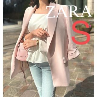 ZARA - ZARA  ロールアップスリーブブレザー　drawer snidel PLST