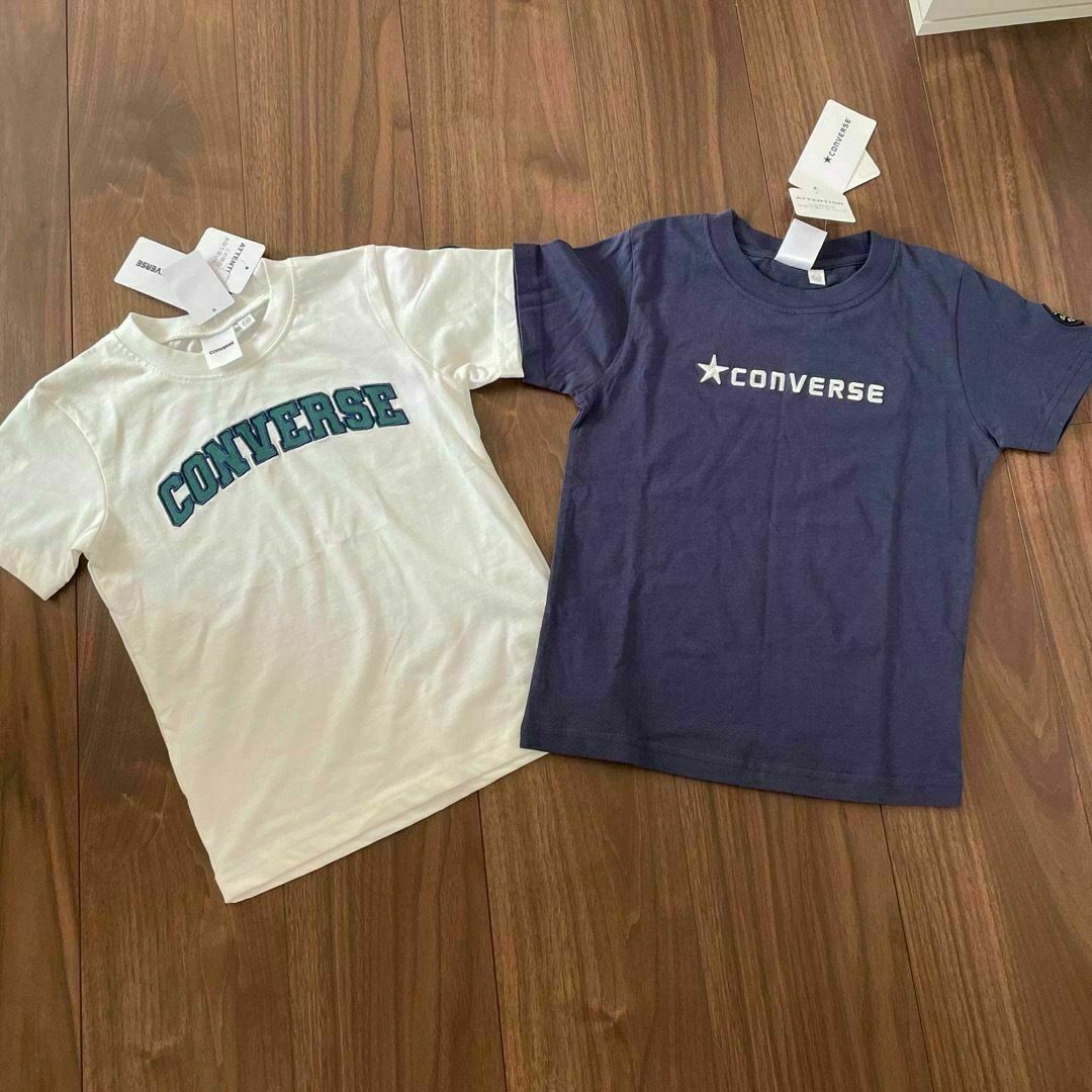 CONVERSE(コンバース)の子供服✨男の子✨コンバース✨Tシャツ２枚セット120 キッズ/ベビー/マタニティのキッズ服男の子用(90cm~)(Tシャツ/カットソー)の商品写真