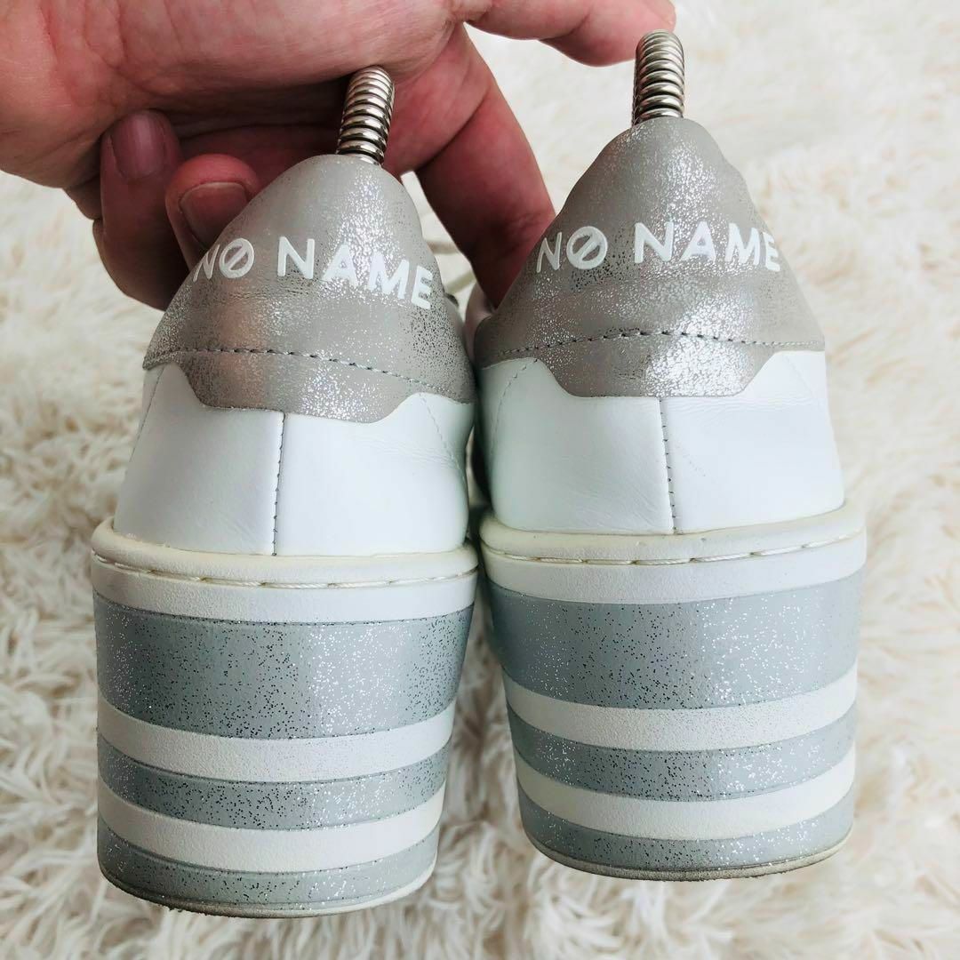 No name. ノーネーム 厚底スニーカー 白ホワイト35 No name. ノーネーム 厚底スニーカー 白ホワイト35