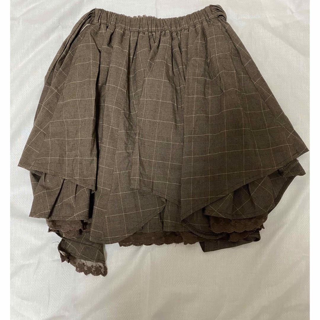 axes femme(アクシーズファム)のスカート　チェック柄 レディースのスカート(ひざ丈スカート)の商品写真