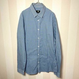 エイチアンドエム(H&M)のシンプル✨　H＆M チェックシャツ メンズ(Tシャツ/カットソー(七分/長袖))