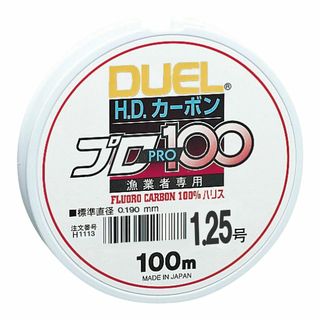 DUEL ( デュエル ) フロロライン 釣り糸 HDカーボンプロ100S 【 (釣り糸/ライン)