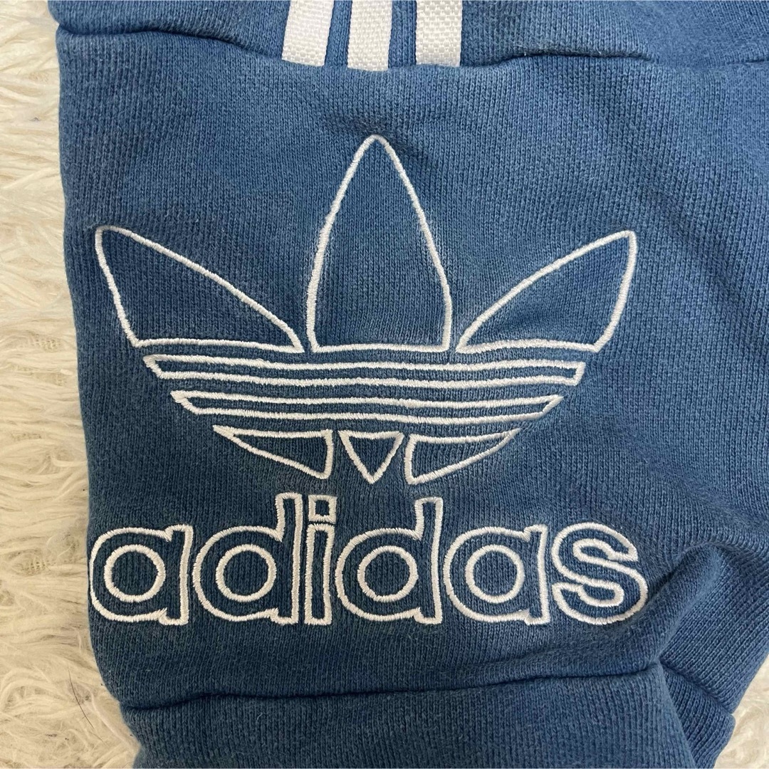 adidas(アディダス)の良カラー アディダス プルオーバーパーカー トレフォイルロゴ 刺繍 3XL 春 メンズのトップス(パーカー)の商品写真