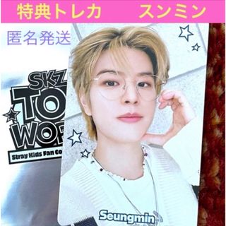 ストレイキッズ(Stray Kids)のstraykids スンミン　ハート　購入特典トレカ　TOY WORLD ペンミ(アイドルグッズ)