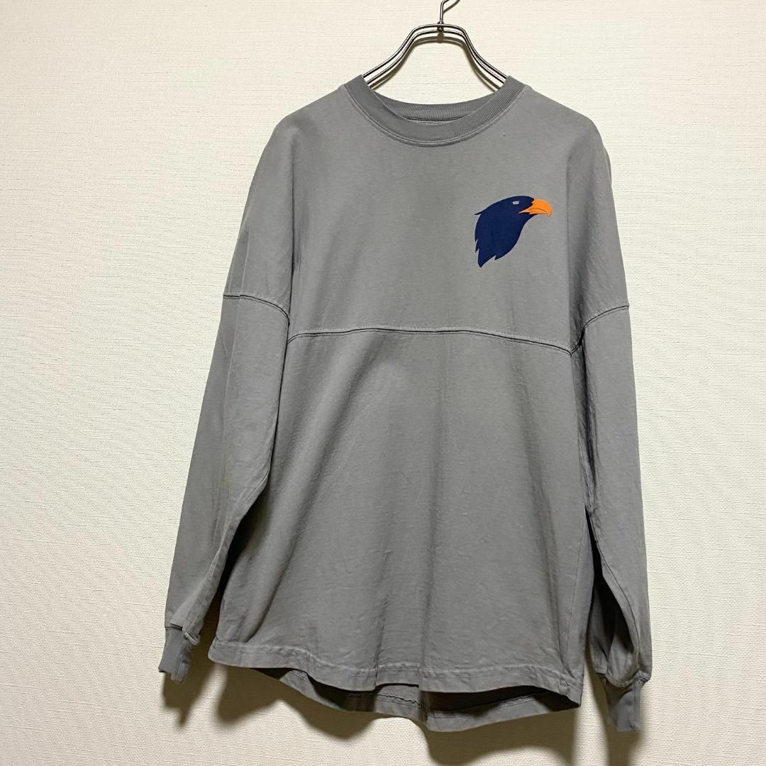 VINTAGE(ヴィンテージ)のアメリカ古着　オーバーン大学　カレッジプリント　長袖　Tシャツ　ロンT　P504 メンズのトップス(Tシャツ/カットソー(七分/長袖))の商品写真