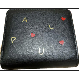 ポールスミス(Paul Smith)のPaul Smith ポールスミス 二つ折り財布 レターズ ブラック(折り財布)