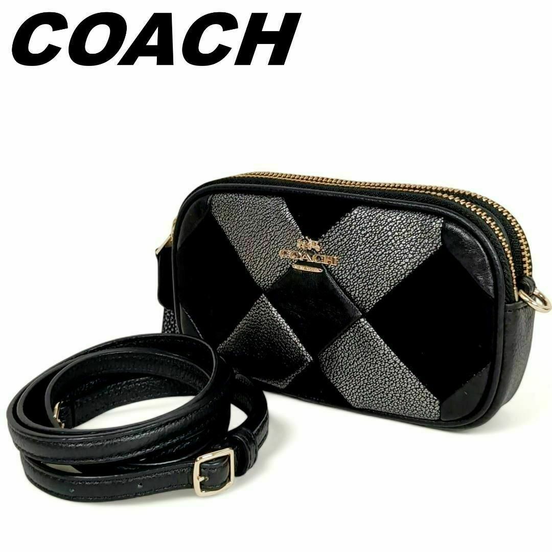 COACH(コーチ)のコーチ ショルダーバッグ カメラバッグ ミニショルダー クロスボディ BOX型 レディースのバッグ(ショルダーバッグ)の商品写真