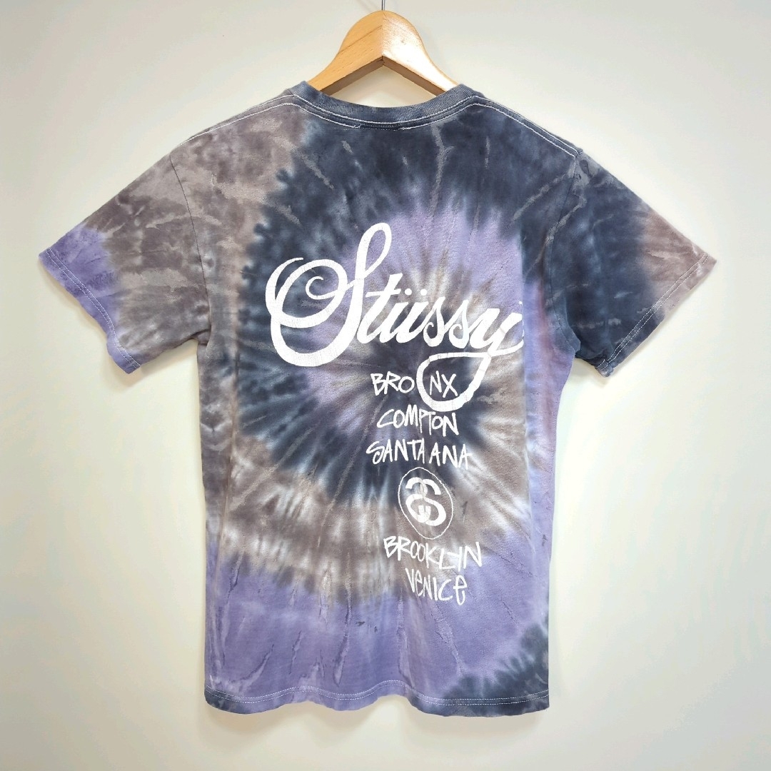 STUSSY(ステューシー)の★メキシコ製 STUSSY タイダイ プリント Tシャツ レディースのトップス(Tシャツ(半袖/袖なし))の商品写真