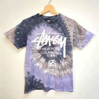 STUSSY - ★メキシコ製 STUSSY タイダイ プリント Tシャツ