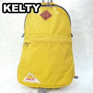 KELTY - ケルティ　未使用に近い　リュック　バックパック　ナイロン　マスタードイエロー