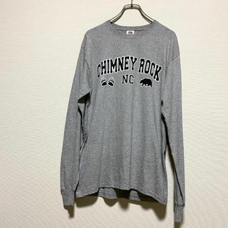 フルーツオブザルーム(FRUIT OF THE LOOM)のアメリカ古着　CHIMNEY ROCK　チムニーロック　長袖　ロンT　J475(Tシャツ/カットソー(七分/長袖))