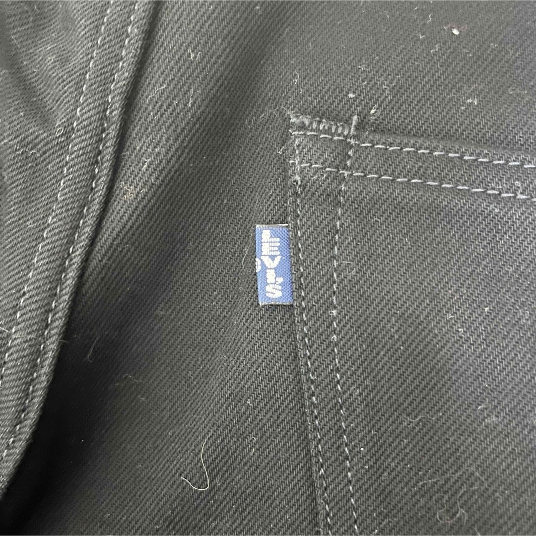 Levi's(リーバイス)の良品 リーバイス 502 バイカラー モノトーン 白 黒 テーパード ビッグE メンズのパンツ(デニム/ジーンズ)の商品写真