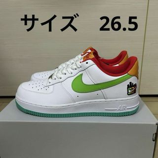 ナイキ(NIKE)のNIKE AIR FORCE 1 '07 LE SHIBUYA WHITE(スニーカー)