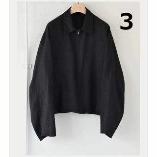 コモリ(COMOLI)のCOMOLI 24SS カナパ ジップショートジャケット 3(ブルゾン)