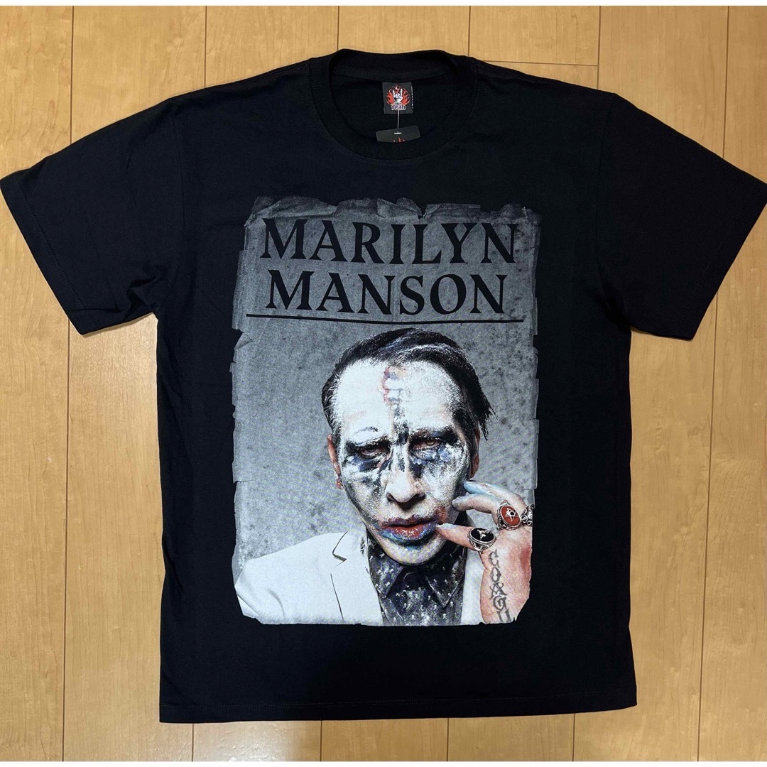 新品未使用タグ付きMarilyn Manson/マリリンマンソン　バンドTシャツ メンズのトップス(Tシャツ/カットソー(半袖/袖なし))の商品写真