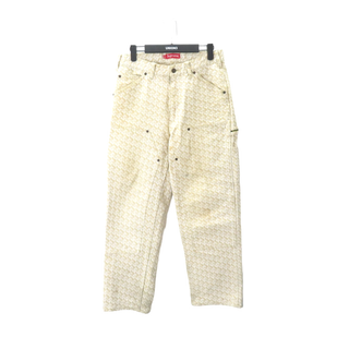 シュプリーム(Supreme)のSupreme 21aw Monogram Double KneeDenim Painter Pant(ワークパンツ/カーゴパンツ)