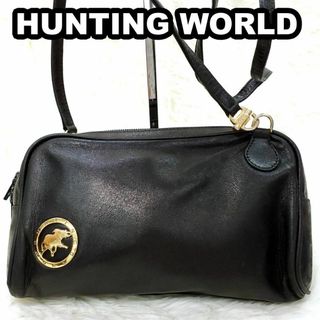 ハンティングワールド(HUNTING WORLD)のハンティングワールド　ショルダーバッグ　金具　レディース　ロゴ　トリケラトプス(ショルダーバッグ)