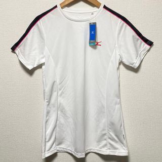 ミズノ(MIZUNO)の新品 mizuno トレーニングウェア Tシャツ UVカット レディース 速乾(Tシャツ(半袖/袖なし))