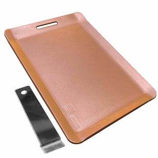 ソロキャンプ キャンプ用品 純銅製焼肉プレート B6サイズ(約W182㎜×H12(調理器具)