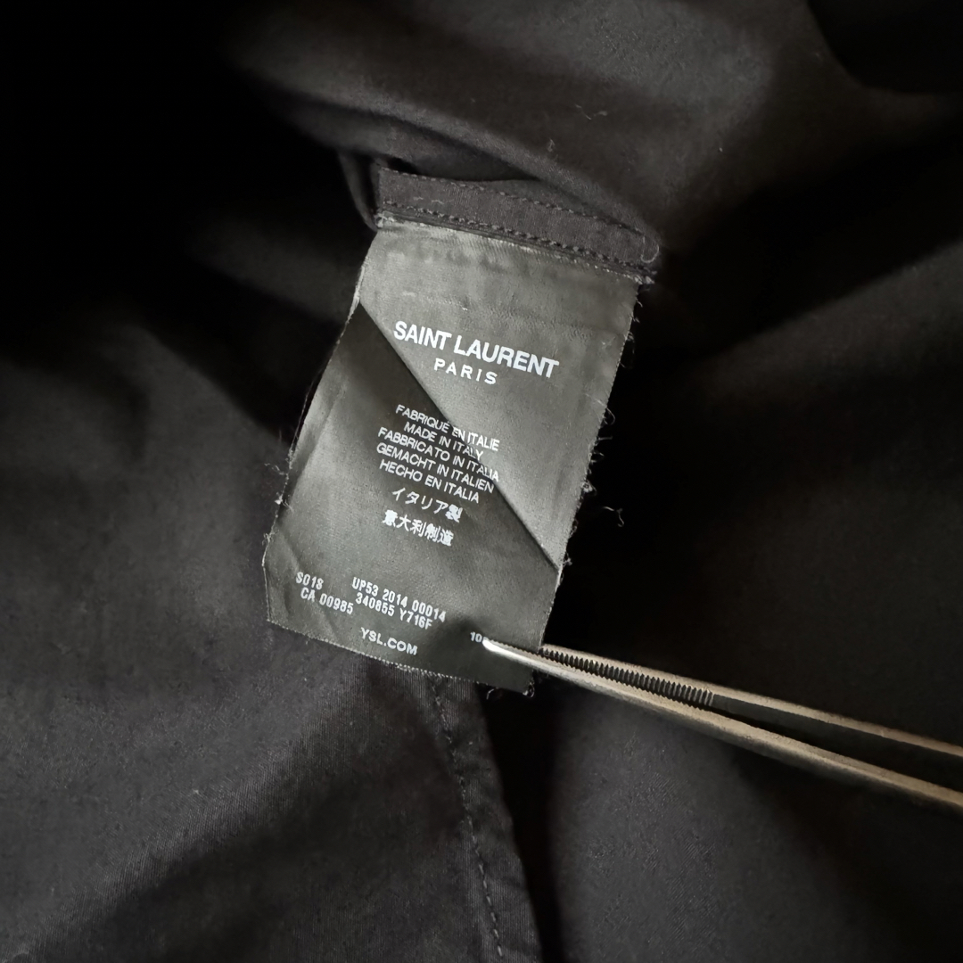 Saint Laurent - SAINT LAURENT 14SS エディ期 ドレスシャツ Saint Laurent - SAINT LAURENT 14SS エディ期 ドレスシャツ