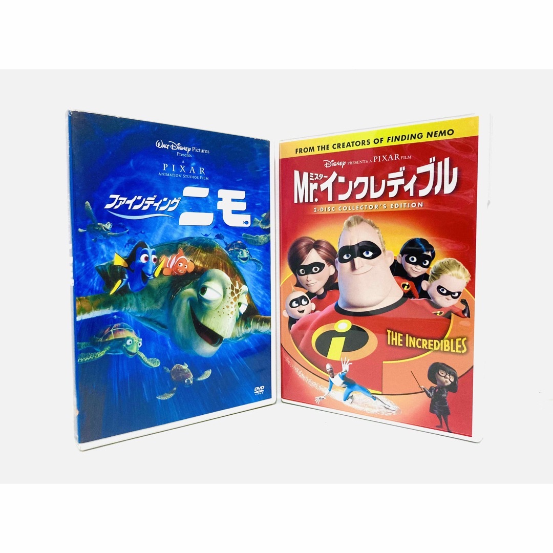 Disney(ディズニー)のディズニー『ファインディングニモ＆Mr.インクレディブル』2作品DVDセット エンタメ/ホビーのDVD/ブルーレイ(キッズ/ファミリー)の商品写真