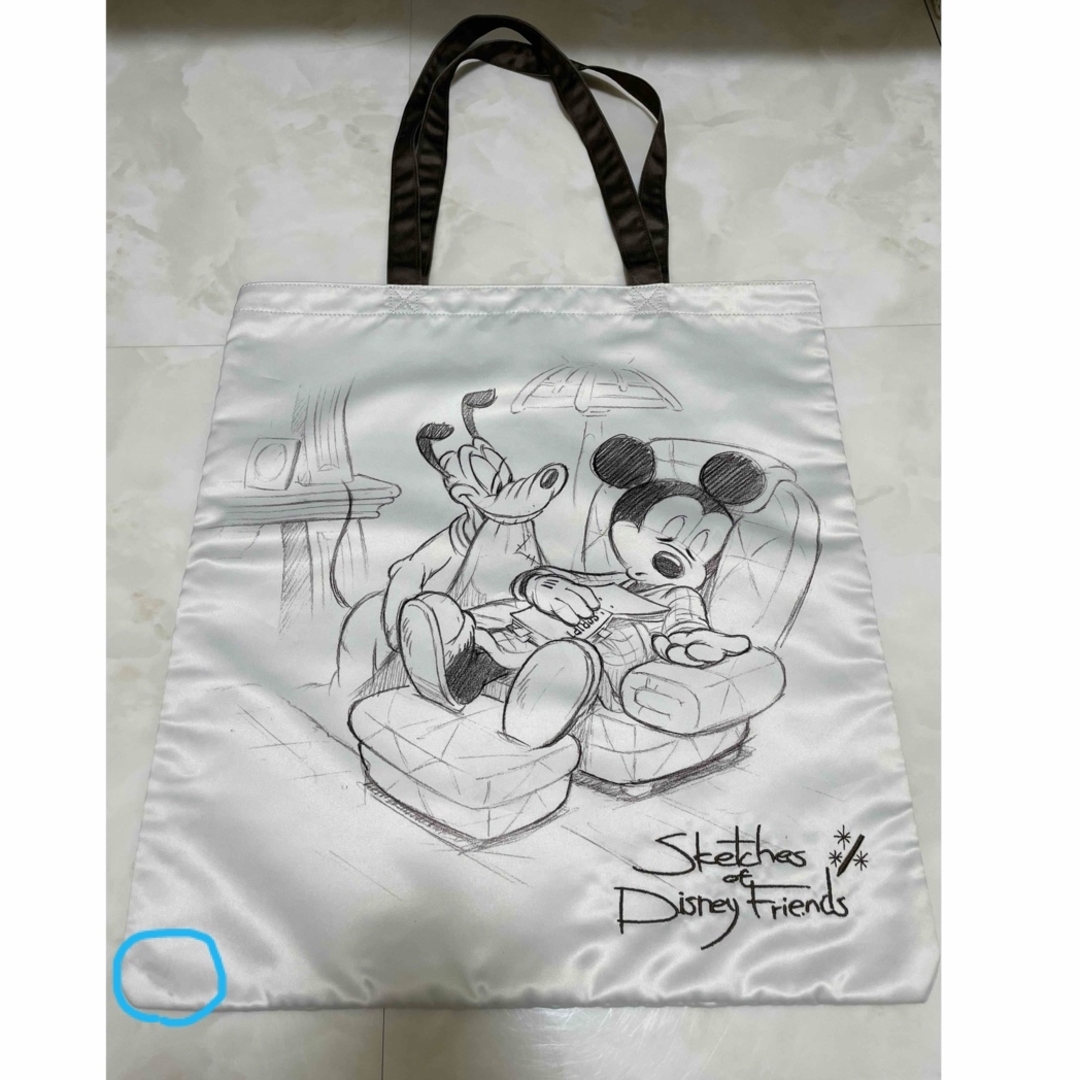 【Disney】プルート トートバッグ Disney / WIDE TOTE BAG(プルート)【WCJ-TD-006LIM07】 |