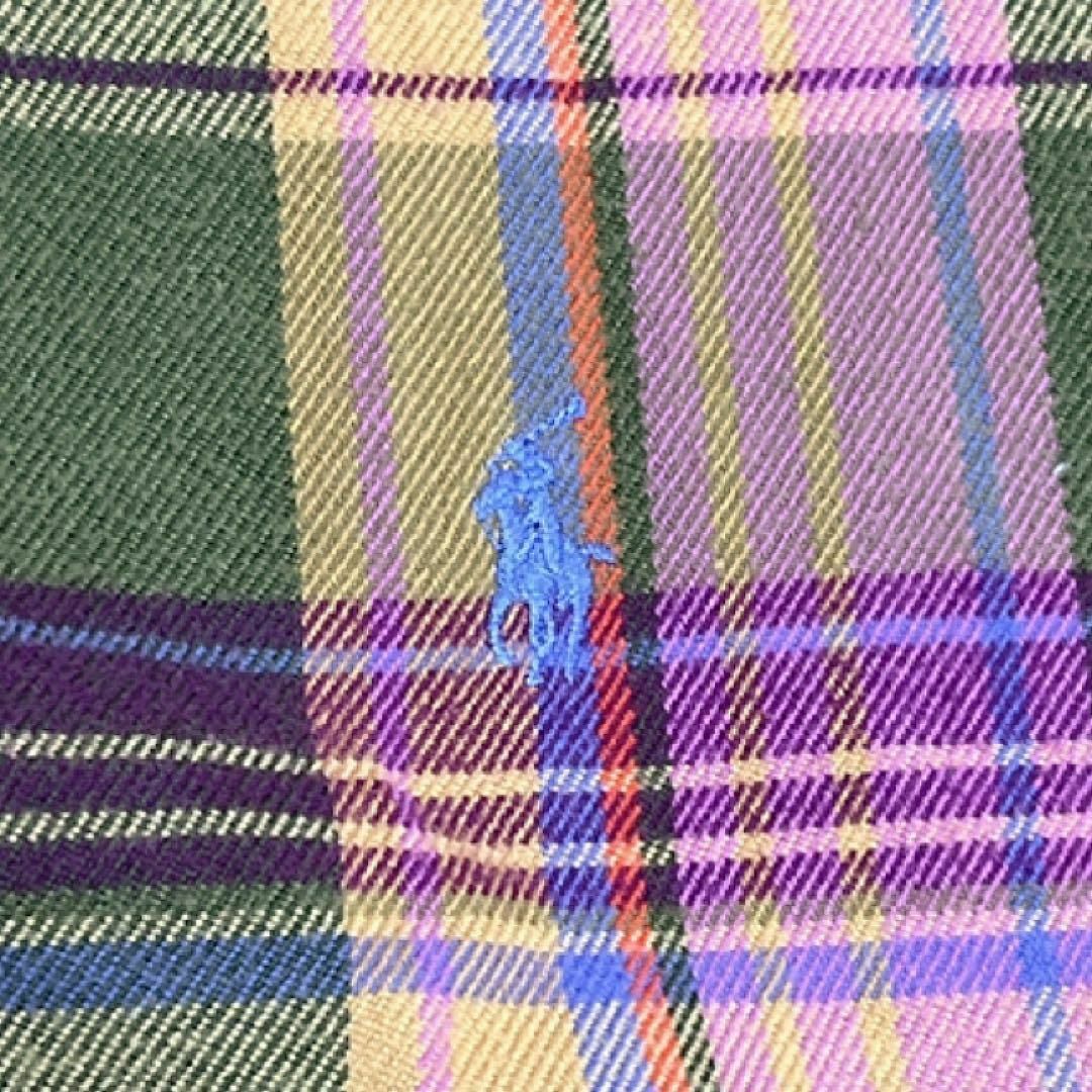 Ralph Lauren(ラルフローレン)の90s-00s Ralph Lauren ラルフローレン チェックシャツ L メンズのトップス(Tシャツ/カットソー(七分/長袖))の商品写真