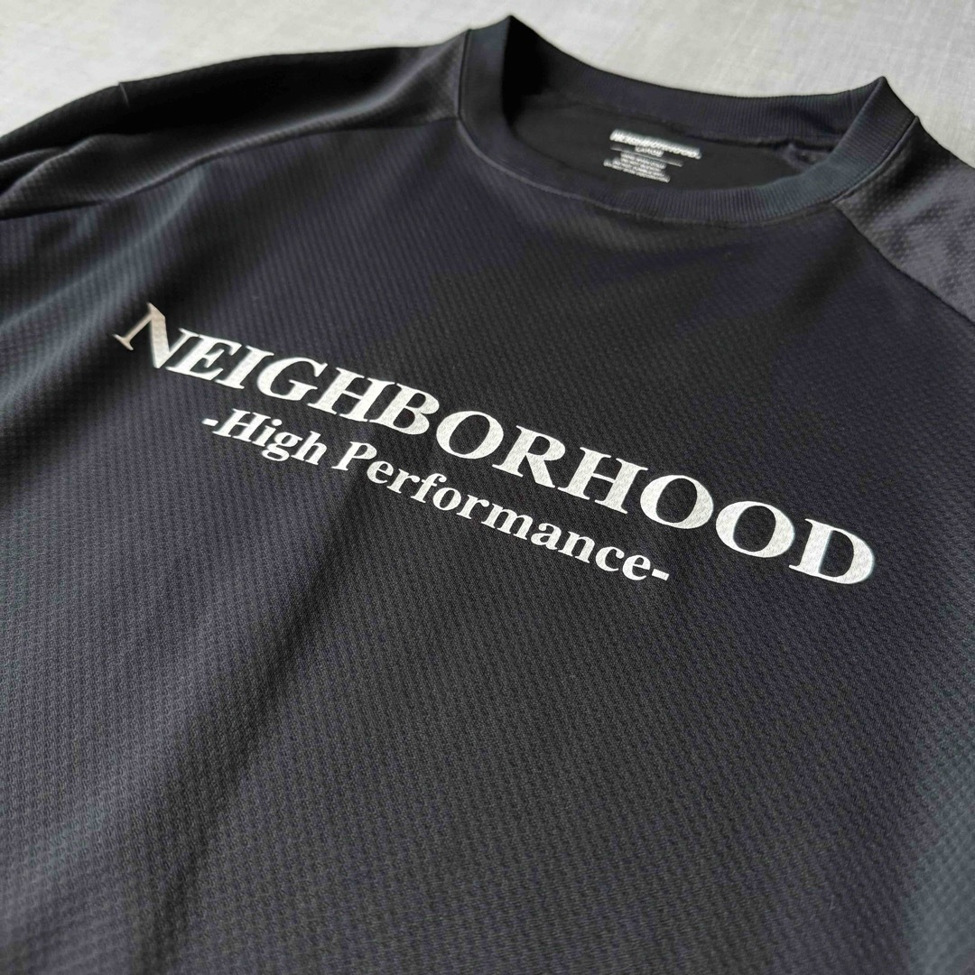 NEIGHBORHOOD(ネイバーフッド)の極美品 NEIGHBORHOOD TECK Long Sleeve ブラック L メンズのトップス(Tシャツ/カットソー(七分/長袖))の商品写真