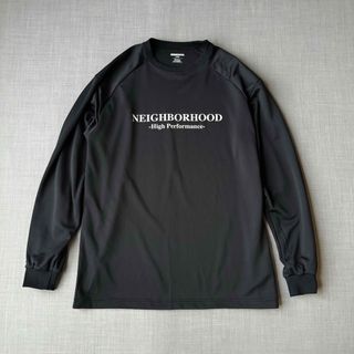 ネイバーフッド(NEIGHBORHOOD)の極美品 NEIGHBORHOOD TECK Long Sleeve ブラック L(Tシャツ/カットソー(七分/長袖))