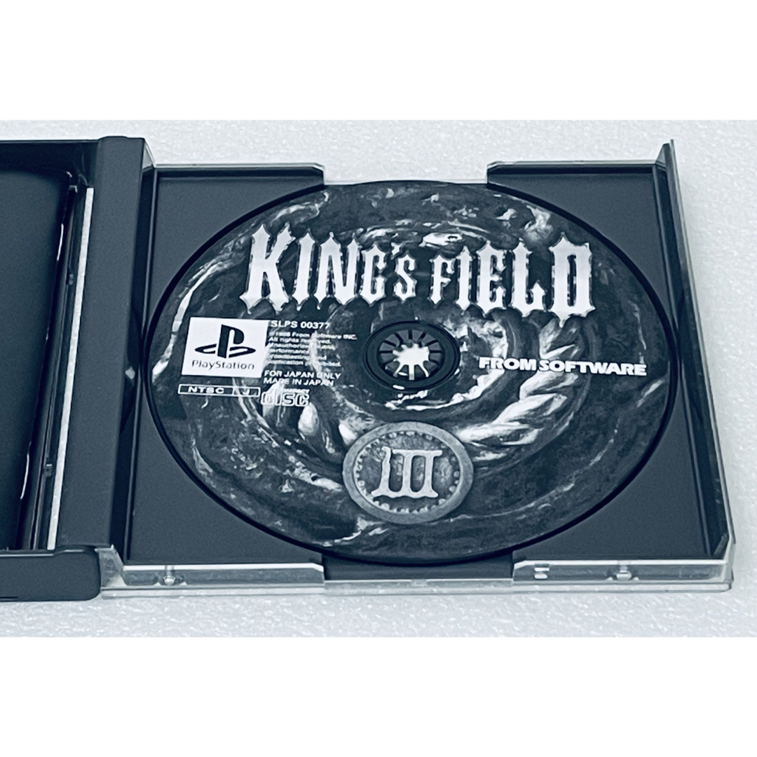 PlayStation(プレイステーション)のKING'S OF FIELD III / キングスフィールド3 [PS] エンタメ/ホビーのゲームソフト/ゲーム機本体(家庭用ゲームソフト)の商品写真